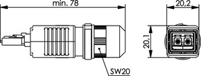 Telegärtner STX V4 LC-D Steckerset MM 100007561