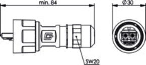 Telegärtner STX V1 LC-D Steckerset MM 100007565