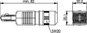Telegärtner STX V4 2SC Steckerset SM 100007603