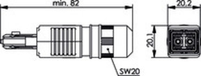 Telegärtner STX V4 2SC Steckerset SM 100007603