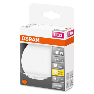Ledvance LED-Lampe GX53 2700K STGX53401004.9W/2700