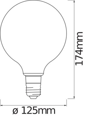 Ledvance LED-Globelampe E27 ZigBee, 824, dim. SMART #4058075729247