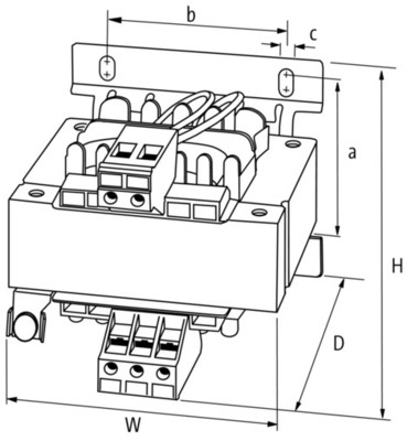 Murrelektronik MTS-Trafo 63VA 86341