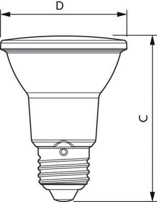 Philips Lighting LED-Reflektorlampe PAR20 927, 40Gr. MASLEDspot #44310500
