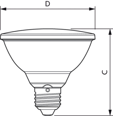Philips Lighting LED-Reflektorlampe PAR30S 940, 25Gr. MASLEDspot #44324200