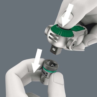 Wera Werk Zyklop Speed-Knarre 1/4 "x152mm 003500