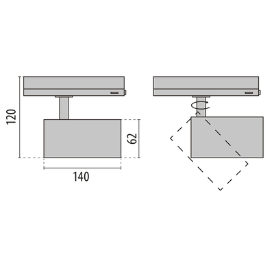 Performance in Light LED-Stromschienenstrahler 4000K 3116060