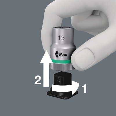 Wera Werk Zyklop Metall-Knarrensatz 1/2"-Antrieb, 7-tlg 004078