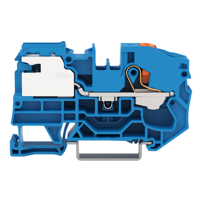 WAGO GmbH & Co. KG 1-Leiter-N-Trennklemme 16 mm²,Push-in CAGE 2216-7114