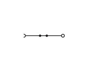 WAGO GmbH & Co. KG 1-Leiter-N-Trennklemme 16 mm²,Push-in CAGE 2216-7114