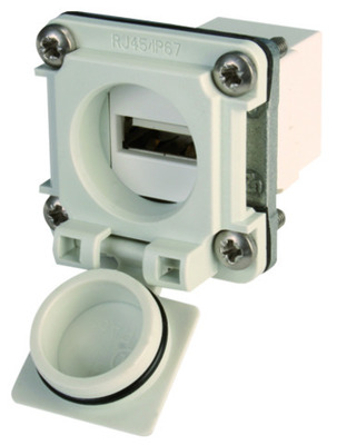 Telegärtner STX V6 Flanschset TypA f-f USB-Keystone 100022951