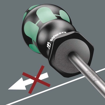 Wera Werk Schraubendrehersatz Kraftform, 12-tlt 051010