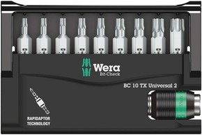 Wera Werk Bit-Sortiment 10-tlg 057115