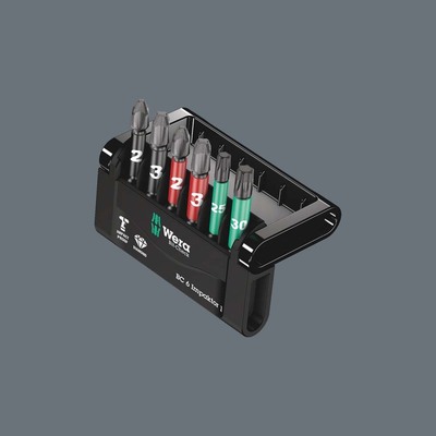 Wera Werk Bit-Sortiment Mini-Check, 6-tlg 057695