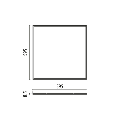 Performance in Light LED-Einbauleuchte 4000K, ML 3117957