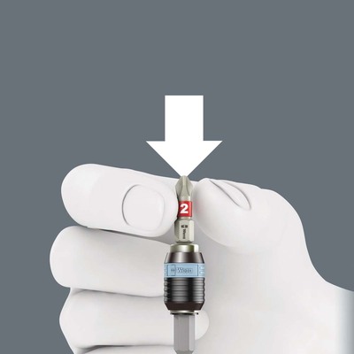 Wera Werk Bit-Sortiment Edelstahl, 10-tlg 071110