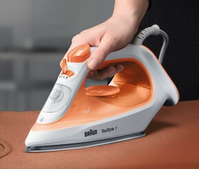 Braun Dampfbügeleisen TexStyle1 SI 1009 OR