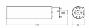 Ledvance LED-Kompaktlampe f. EVG G24Q-3, 840 DU.LEDD/E26HFV10W840