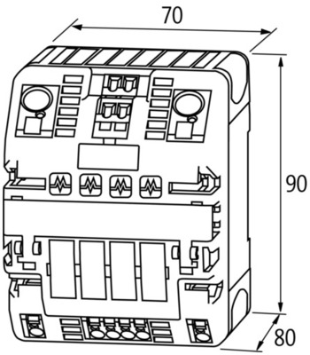 Murrelektronik Stromkontrollmodul 9000-41034-0100600
