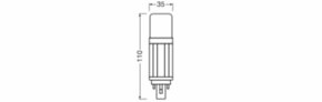 Ledvance LED-Kompaktlampe f.KVG/VVG G24D, 840 DU.LEDD13VTEMV5.5840