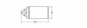 Ledvance LED-Kompaktlampe f. EVG GX24Q-1, 830 DU.LEDT/E13HFV6W830