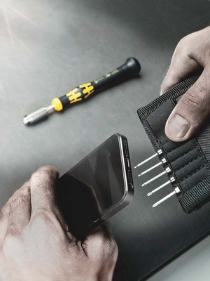 Wera Werk Schraubendrehersatz m. Wechselkl. 11-tlg 073670