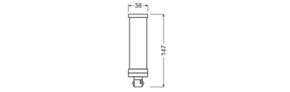 Ledvance LED-Kompaktlampe f.KVG/VVG GX24D-3, 830 DULUXLEDT26EMV9W830