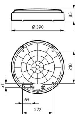 Philips Lighting LED Wandleuchte 2700/3000/4000K dim WL140V 14_ #30715699