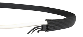 Fränkische Geflechtschlauch schwarz, PET BPET-CC45B.20