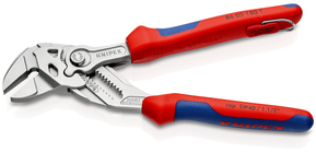 Knipex-Werk Zangenschlüssel 180mm, mit Bef.-Öse 86 05 180 T BK