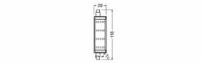 Ledvance LED-Lampe 118mm 827, 118mm LEDLINE11810013W827