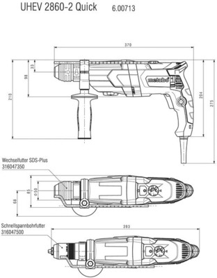 Metabowerke Multihammer UHEV 2860-2 Quick