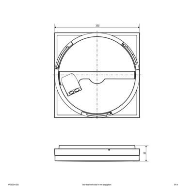 EVN Lichttechnik LED-Anbaupanel MC AP35304125S