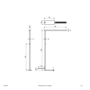 EVN Lichttechnik Stehleuchte up/down BSL500940
