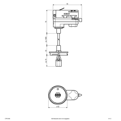 EVN Lichttechnik Seilabhängung CTPE1509