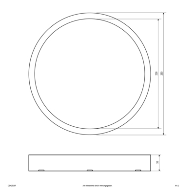 EVN Lichttechnik Gehäusering D542509R