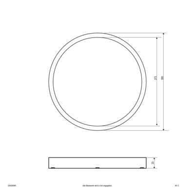 EVN Lichttechnik Gehäusering D543009R