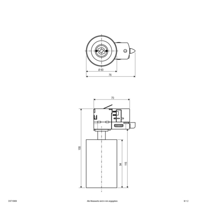 EVN Lichttechnik Schienenstrahler GU10 DST10909