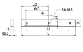 Ridi-Leuchten LED-Anbauleuchte 840 EL-AS1547ND #0627907