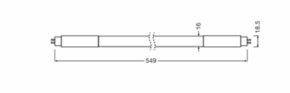 Ledvance LED-Tube T5 f. EVG 865, 549mm TUBET5HFHE14P5497865