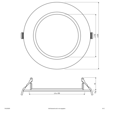 EVN Lichttechnik Reduzierring F04235EBR