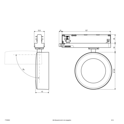 EVN Lichttechnik LED-Schienenstrahler FT250902