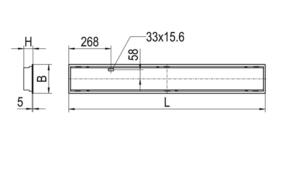 Ridi-Leuchten LED-Einbauleuchte 840 EL-ES1247ND #0828125