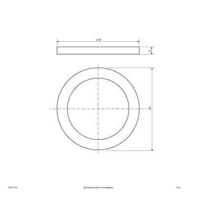 EVN Lichttechnik Gehäusering EDS-Optik LPRV1713C