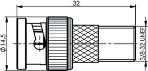 Telegärtner Adapter BNC-F (M-F) 100023641