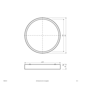 EVN Lichttechnik Gehäusering PAR2513C