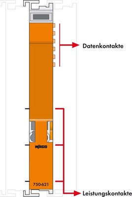WAGO GmbH & Co. KG Distanzklemme m Leistungskontakten 750-621
