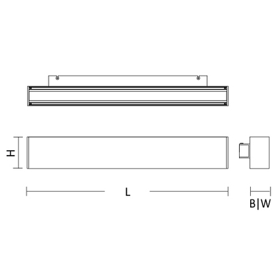 SCHMITZ-WILA LED-Wandleuchte 3000K, DALI 151-004-223-E