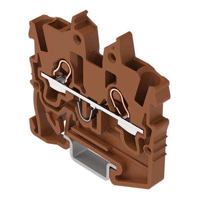 WAGO GmbH & Co. KG 2-LeiterMini-Durchgangskl. 1 mm²,braun 2050-1201/000-014