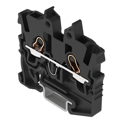 WAGO GmbH & Co. KG 2-LeiterMini-Durchgangskl. 1 mm²,schwarz 2050-1205